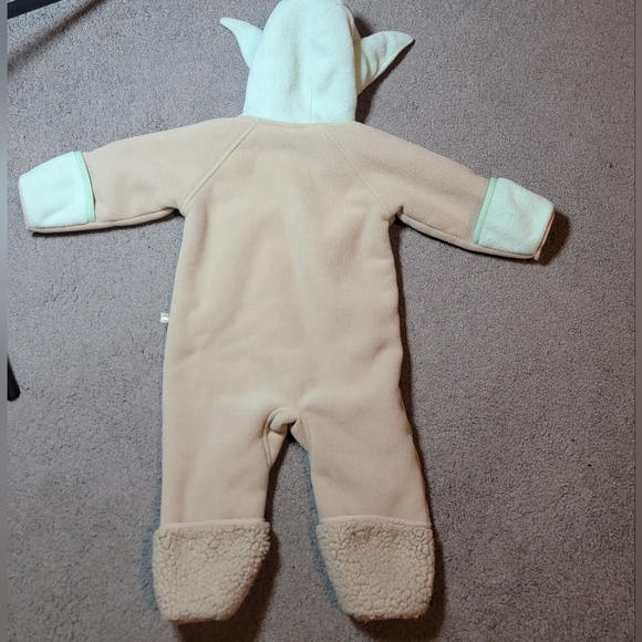 Columbia Mandalorian Star Wars Fleece Suit The Child Baby Yoda Size 6-12 Months - Picture 3 of 6
